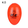 1pc Orange Fishing Bean Float Size 0.5-5