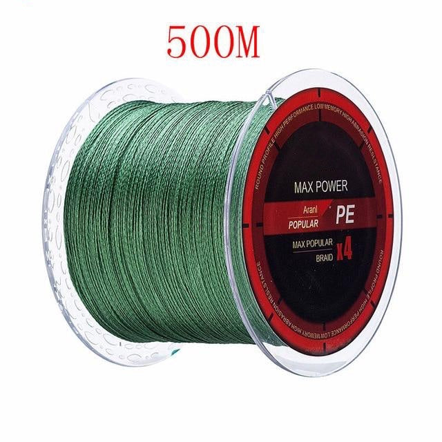1pc 500m Extra Strong Nylon Fishing Line Colorful Lure Line Parallel Spool  For Sea Fishing, Rock Fishing, Bank Fishing