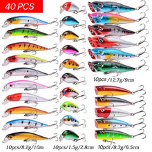 Cargar imagen en el visor de la galería, Value Pack 10pc-84pc Full Set Fishing Lure
