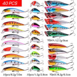 Value Pack 10pc-84pc Full Set Fishing Lure