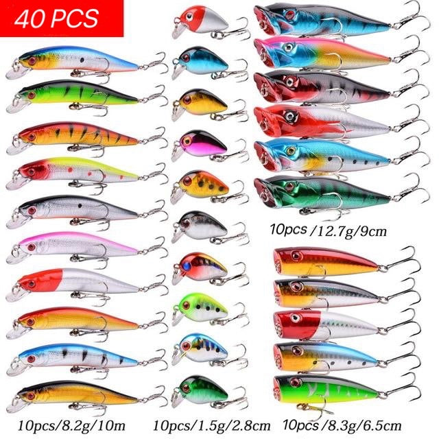 Fishing lure bundle kit #3 84 PCS