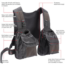 Load image into Gallery viewer, Fishing Vest with Front Bags
