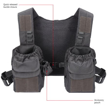 Cargar imagen en el visor de la galería, Fishing Vest with Front Bags
