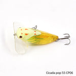 Topwater Fishing Lures Insect Cicada 3.5-5.5cm 4-7.5g