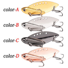 Charger l&#39;image dans la galerie, 4pc Metal VIB Fishing Lures 7g 10g 15g 20g
