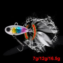 Carregar imagem no visualizador da galeria, Spinning Metal VIB Lure 7/12/16.5g Sinking
