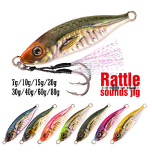 Charger l&#39;image dans la galerie, Super Realistic Metal Fishing Lure 7g 10g 15g 20g 30g 40g 60g 80g
