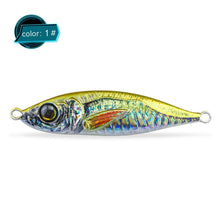 Cargar imagen en el visor de la galería, Super Realistic Metal Fishing Lure 7g 10g 15g 20g 30g 40g 60g 80g
