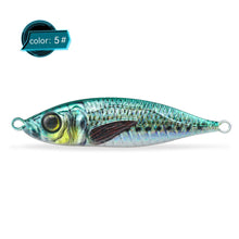 Cargar imagen en el visor de la galería, Super Realistic Metal Fishing Lure 7g 10g 15g 20g 30g 40g 60g 80g
