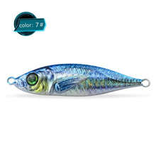 Cargar imagen en el visor de la galería, Super Realistic Metal Fishing Lure 7g 10g 15g 20g 30g 40g 60g 80g
