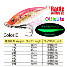 Cargar imagen en el visor de la galería, Super Realistic Metal Fishing Lure 7g 10g 15g 20g 30g 40g 60g 80g
