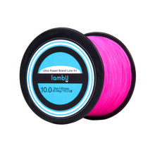 Load image into Gallery viewer, Lamby X4 Ultra-Thin Braid Line 2-15LB 1000m Size 0.1-0.8
