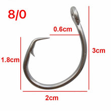 Charger l&#39;image dans la galerie, 50pc Circle Hook Size #8/0-15/0
