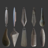 Wholesale 50g-500g All Shape Fishing Sinkers