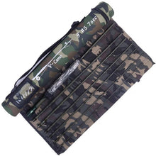 Cargar imagen en el visor de la galería, Camouflage Fly Fishing Rod 2.7m 9ft 4/7 Sections
