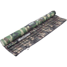 Cargar imagen en el visor de la galería, Camouflage Fly Fishing Rod 2.7m 9ft 4/7 Sections
