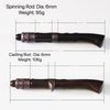 DIY Sandalwood Wood Baitcasting/Spinning Rod Handle