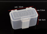 Transparent Live Worm Bait Box