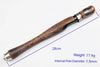 DIY Fishing Spinning Rod Natural Wood Handle 28cm