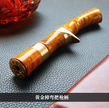 Carregar imagem no visualizador da galeria, DIY Sandalwood Wood Baitcasting/Spinning Rod Handle
