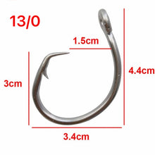 Charger l&#39;image dans la galerie, 50pc Circle Hook Size #8/0-15/0
