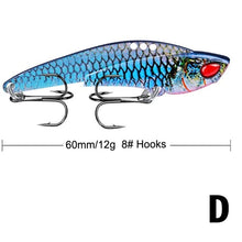 Cargar imagen en el visor de la galería, Metal VIB Fishing Lure 6cm 12g
