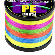 Load image into Gallery viewer, 10-120lb 1000m Super Strong 4PE Fishing Braid Line
