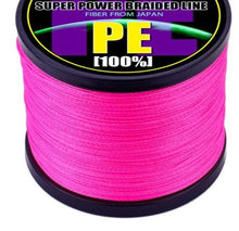 Load image into Gallery viewer, 10-120lb 1000m Super Strong 4PE Fishing Braid Line
