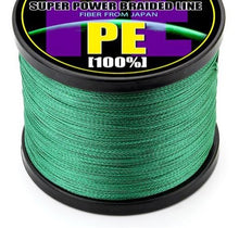 Load image into Gallery viewer, 10-120lb 1000m Super Strong 4PE Fishing Braid Line
