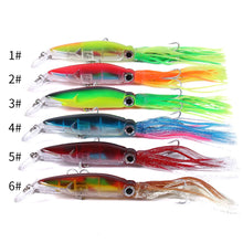 Carregar imagem no visualizador da galeria, Large Squid Lure 40g/16.6g 14cm
