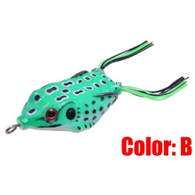 Load image into Gallery viewer, 8pc Frog Fishing Lure
