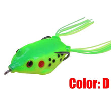 Load image into Gallery viewer, 8pc Frog Fishing Lure
