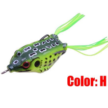 Load image into Gallery viewer, 8pc Frog Fishing Lure
