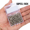 50pc Fishing Swivel Connector 8-60kg