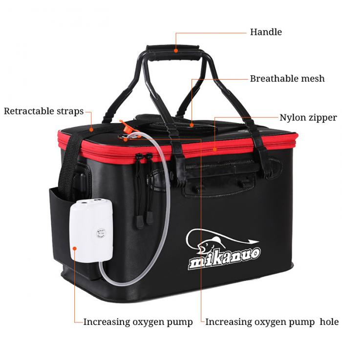 Portable Live Fish Container Bag 11L-35L - Lamby Fishing