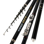 2.4-6.3m Carbon Fibre Telescopic Fishing Rod