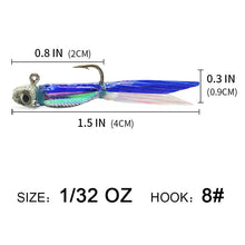 Cargar imagen en el visor de la galería, 12pc Minnow Soft Lure 4cm 1g
