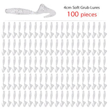 Load image into Gallery viewer, 100pc Soft Worm Lures 40mm 0.4g
