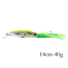 Charger l&#39;image dans la galerie, Large Squid Lure 40g/16.6g 14cm
