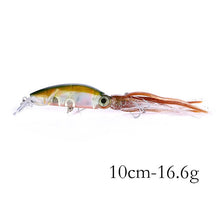 Charger l&#39;image dans la galerie, Large Squid Lure 40g/16.6g 14cm
