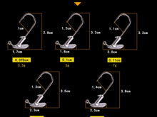 Cargar imagen en el visor de la galería, 10pcs Standing Fishing Hook 3.5g-14g
