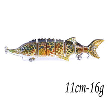 Carregar imagem no visualizador da galeria, Swimming Lures 13.7cm 11-27g
