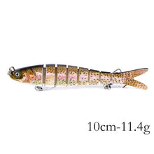 Carregar imagem no visualizador da galeria, Swimming Lures 13.7cm 11-27g
