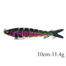 Carregar imagem no visualizador da galeria, Swimming Lures 13.7cm 11-27g
