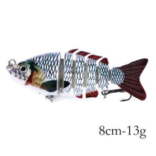 Carregar imagem no visualizador da galeria, Swimming Lures 13.7cm 11-27g
