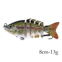 Carregar imagem no visualizador da galeria, Swimming Lures 13.7cm 11-27g
