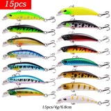 Value Pack 10pc-84pc Full Set Fishing Lure