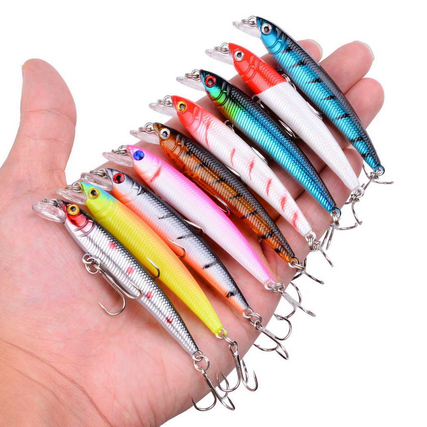 TCMBY Fishing Lures Bait Tackle Kit Set for Guinea