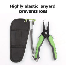 Cargar imagen en el visor de la galería, Green/Blue Aluminium Fishing Pliers Grip Set
