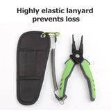 Green/Blue Aluminium Fishing Pliers Grip Set